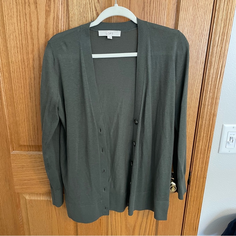 Loft Boyfriend Cardigan Size M